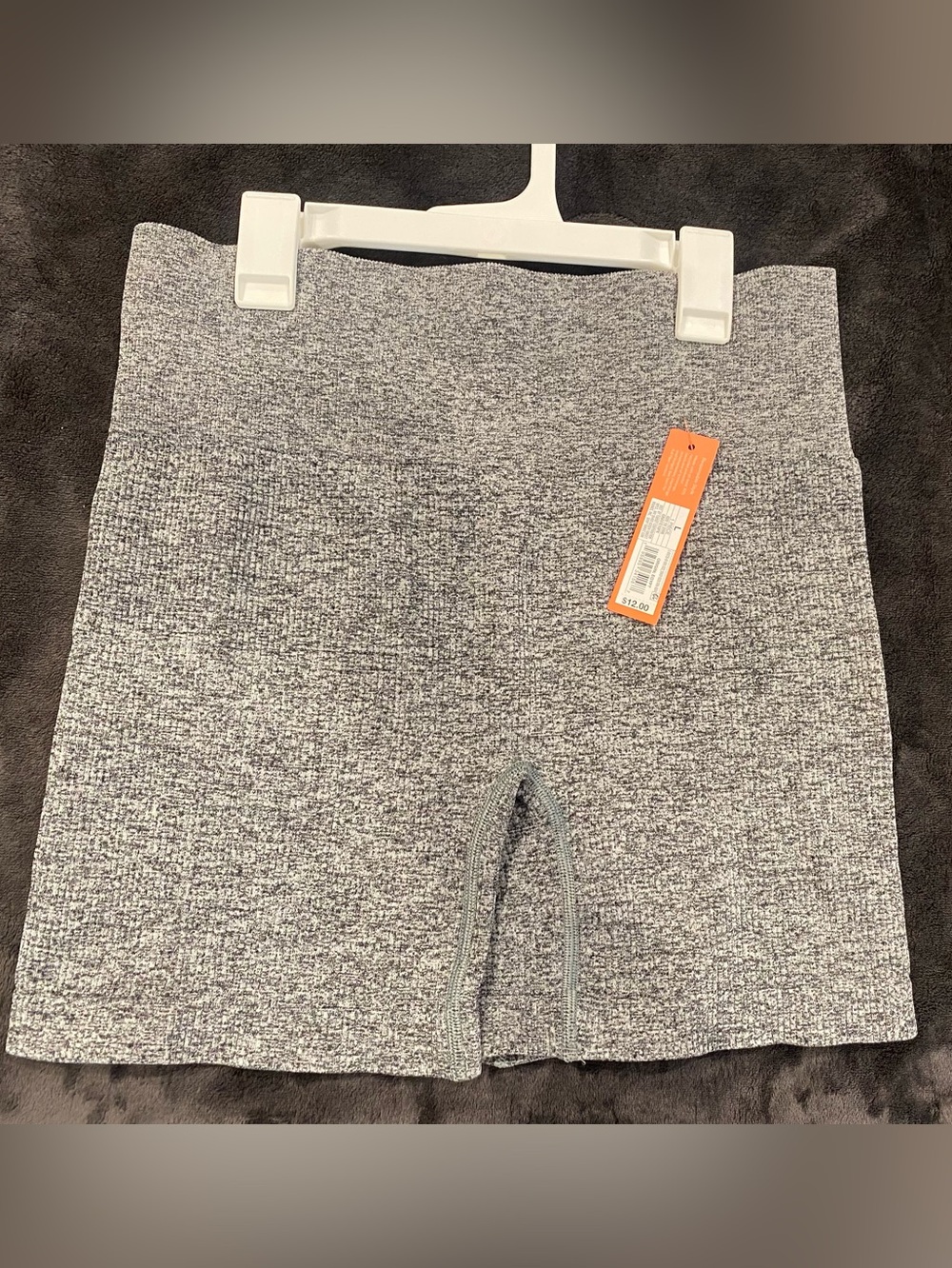 NEW Colsie Heather Gray Biker Shorts – Size Large